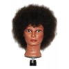 Ladella Beauty Maniqui Cabeza Cabello Natural Castaño 20cm Ladella Beauty