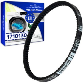 V-belt dryer VB 8 x 335 mm with original code 1710130 for Miele - Made in the EU - guarantee 10 years - MONTERAL