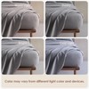 DAPU 100% French Linen Fitted Sheet Mattress Cover (1 Piece)
