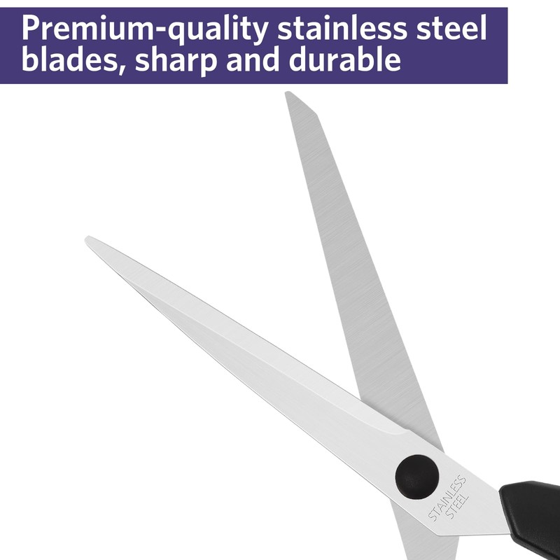 Uaugulft Scissors Stainless Steel Professional Scissors Multi-Purpose Scissors with Soft