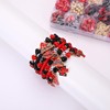 Game Day Beads for Bracelets Making Kit,Red Black Heishi Clay