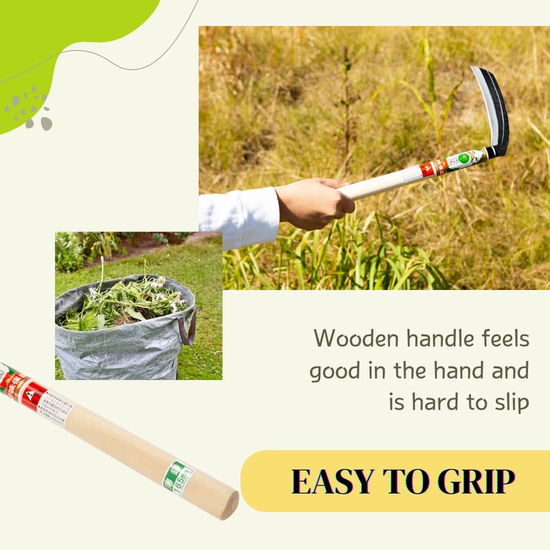nascom Japanese Weeding Sickle (Thin Blade) High Grade Steel Blade