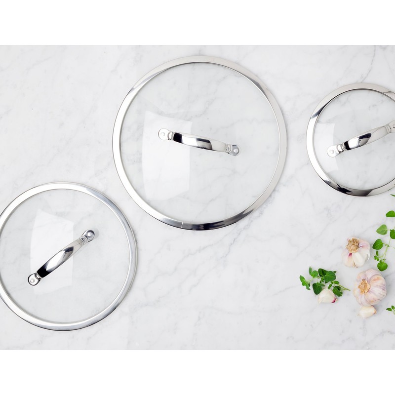 GreenPan Glass Lid with Stainless Steel Handle, 28cm