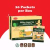 Pocas Honey Ginger Tea, Moringa Flavor, 2-Pack – Instant Tea
