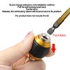 Bit Extender for Drill,Hexagonal Quick Release Self-Locking Extension Rod -