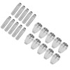 20Pcs Plasma Cutting Torch Consumables Electrode Tip Nozzle for AG-60