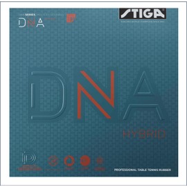 STIGA 1712130521 Table Tennis Rubber Soft Back DNA Hybrid XH Red Extra Thick MAX