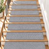 Non-Slip Stair Treads for Indoor Steps – Washable Imitation Linen