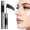 Black 3D Waterproof Hairless Mascara, Washable Ultra-thin Metal, Long Lasting