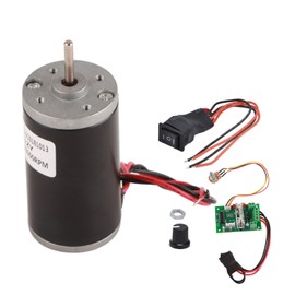 DC Permanent Magnet Motor Low Noise Mini High Speed CW CCW Motors for DIY Generator12V8000RPM