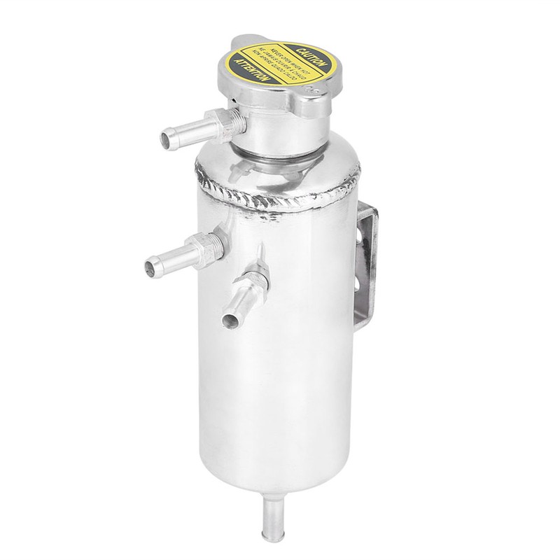 350ml Aluminum Car SUV Overflow Catch Tank Cooler Coolant Aluminum