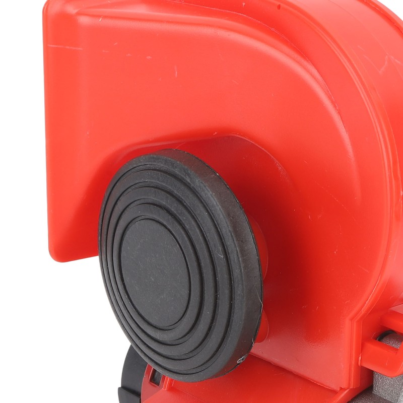 Snail Car Horn Red Air Electric Snail Single Horn Kit