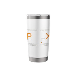 Funny XRP Crypto XRP Coin Ripple Cryptocurrency for Women Stainless Steel Insulated Tumbler