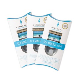 Set of 3 Fragrance Diffusing Pods - Refills for Luminara Fragrance Candle (Sea Mineral Mist)