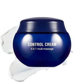 CHARMZONE Control Cream – Whipped Cream Texture for 4-in-1 Skincare: Gentle Peeling, Oil-Water Balance, Deep Cleansing & Soothing Massage – For Soft, Hydrated Skin (200ml / 6.76oz)