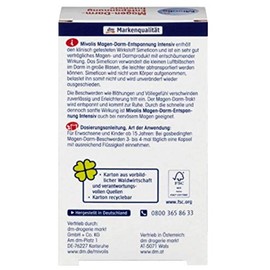 Intensive Gastrointestinal Relaxation Capsules for Bloating and Bloating - Quick Effective - 20 Capsules