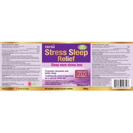 Stress Relief Supplements – Natural Anxiety Relief and Anti Stress Formula | Ashwagandha, L-Theanine, Reishi, and Rhodiola Rosea as Cortisol Supplement | 60 Capsules | Made in Canada | Stress Sleep Relief