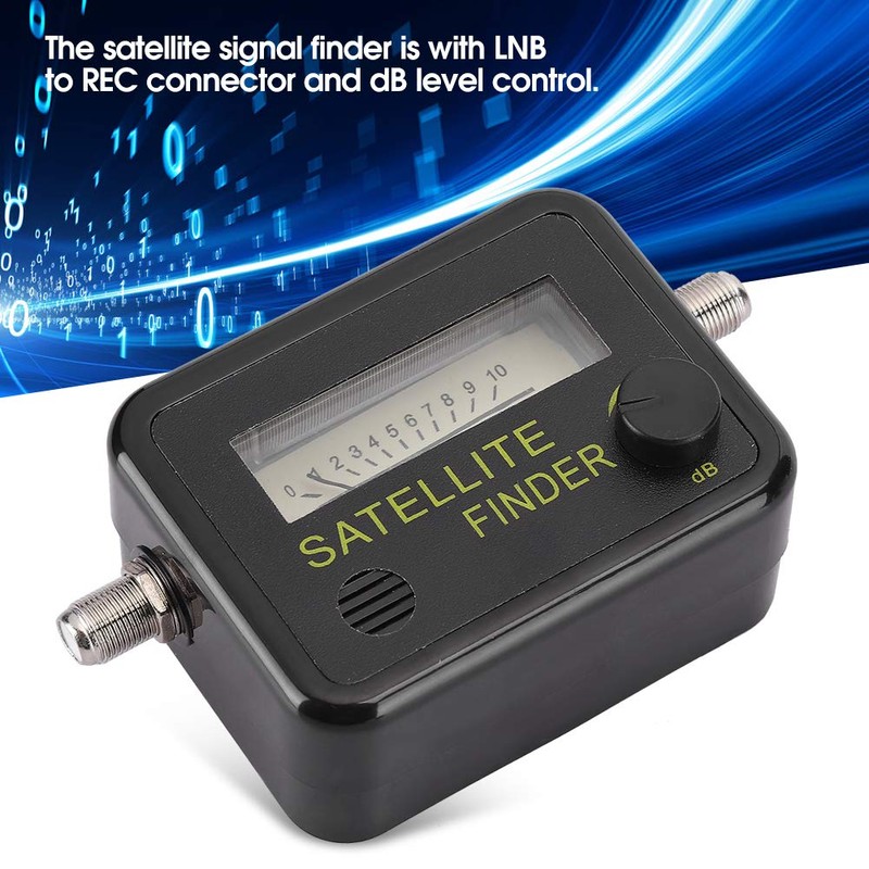 Satellite Finder, Lightweight 950 to 2150 MHZ Sensitive Satellite Finder