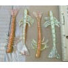 ALL AMERICAN Tournament Quality Soft Plastic Baits 10ct COPPER SILVER