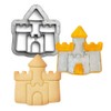 Decora 0255058 Plastic Cookie Cutter Castle