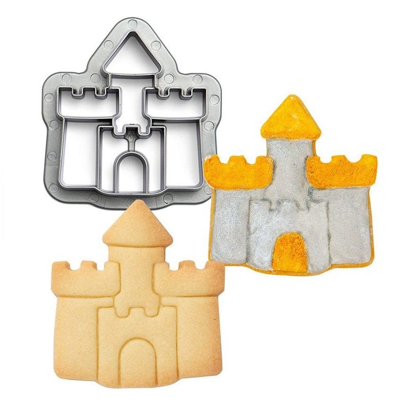 Decora 0255058 Plastic Cookie Cutter Castle