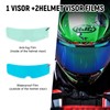 XINGWU Motorcycle Helmet Visor Replacement for HJ-34P Tinted C10 Helmet