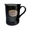 Americaware Yellowstone 3D Medallion 18 oz Black Matte Mug