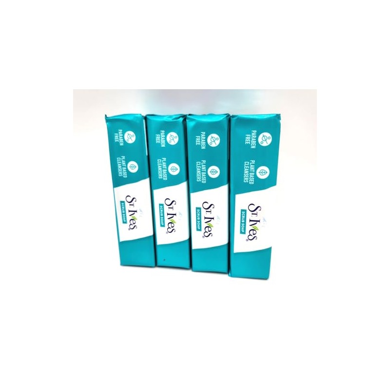 St. Ives' Scrub Bar Soap with Coconut Water, Aloe, and