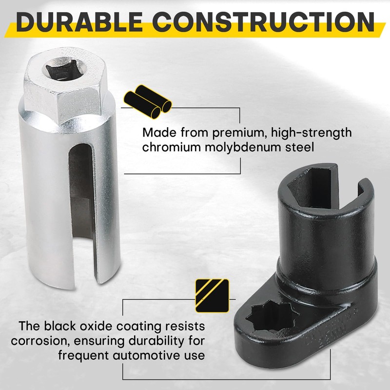 Acymner 5PCS O2 Sensor Removal & Thread Chaser Tool Set