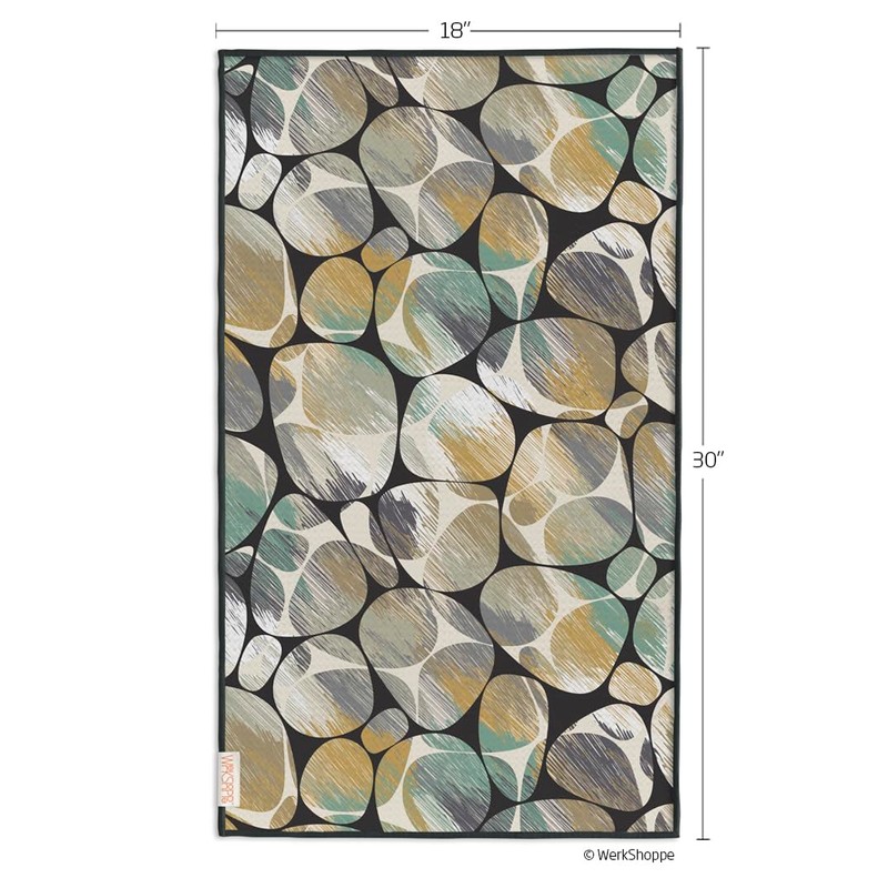WerkShoppe River Rocks Microfiber Towel