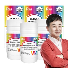 Real Doctor Multivitamin 123, 23 minerals, multivitamin, 100 tablets for 100 days, 3 pieces / 리얼닥터 멀티비타민 123 미네랄 23종 종합비타민 100일분 100정, 3개