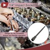 HEROFFIX 1 Pc Impact Socket Durable Hardware Tool 150mm Silver