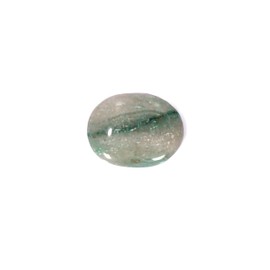 L PEDRA & CRYSTAL Worry Stone A Handheld Comfort to Ease Stress, Enhance Focus, and Promote Inner Peace (Green Aventurine Worry Stone)