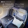 Nappler Small Shredded Memory Foam Pillow for Travel and Camping