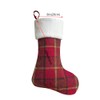 Vanteriam 4 Pack Buffalo Plaid Christmas Stockings, 22 Inch Large