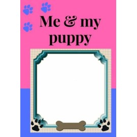 Me And My Puppy: Girls Purple Dog Photo Album, Keepsake Album For Dogs, Gif...