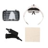 Head Mounted Magnifying Glass 2pcs LED Light Adjustable Rechargeable Headband