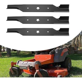 ELITEWILL 2pcs Lawn Mower Blades Mower Parts with 54" Deck Fit for Craftsman Husqvarna Poulan Mowers Replaces