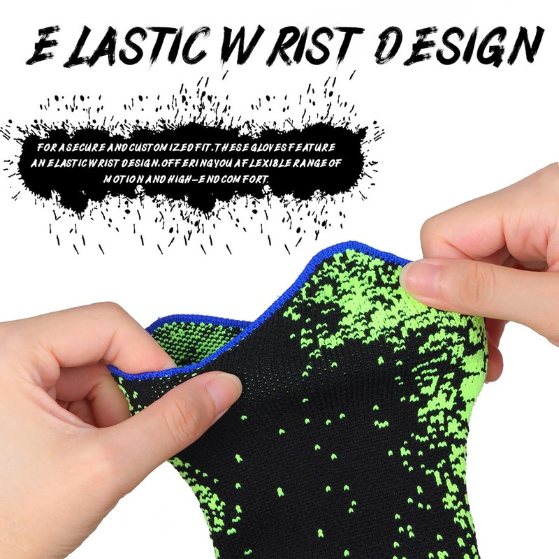 GKHMNEW Soccer Goalkeeper Gloves Kids Youth and Adult Provide Extreme