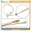 TEENGSE Fire Pit Control Safety Valve, Heater Safety Kit Replacement