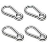 PRIOstahl Carabiner Hook with Thimble Chain Link - 7 x
