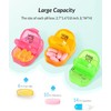 Weekly Pill Organizer 2x Daily AM/PM, 7-Day Detachable Pill Box,