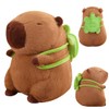 Capybara Cuddly Toy, 33 cm Capibara Plush Toy, Water Pig