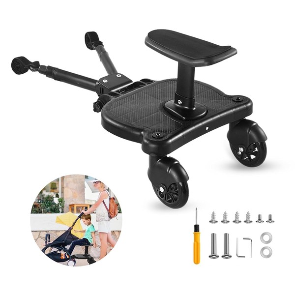 Universal Stroller Board - Stroller Attachment for Toddler to Ride,Detachable