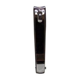 Titania Nail Clippers, File, Small with Chain, Chrome Plated (Pack of 21 g)