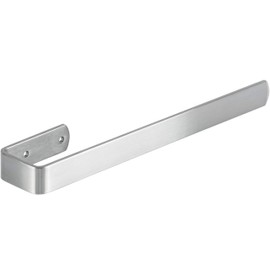Gedotec PELI Designer Towel Rail Bathroom Towel Rail Matt Stainless Steel Length 340 mm Rail for Cupboard Mounting Towel Rail for Screwing 1 Piece Towel Holder Including Mounting Material