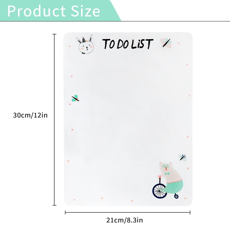 Magnetic To Do List Magnetic Daily Planner for Fridge A4