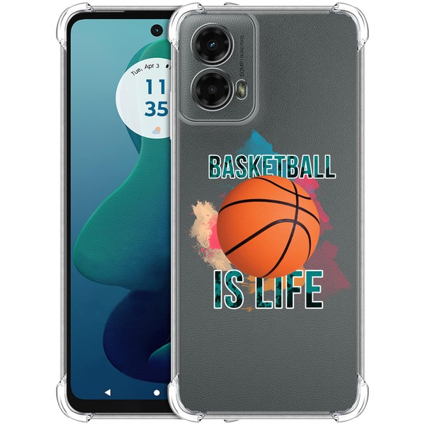 GlamCase Clear Case for Moto G 5G 2024, Moto G