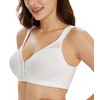 Lemorosy Women's Comfort Strong-Hold, Front Closure, Back Support, Unpadded, No