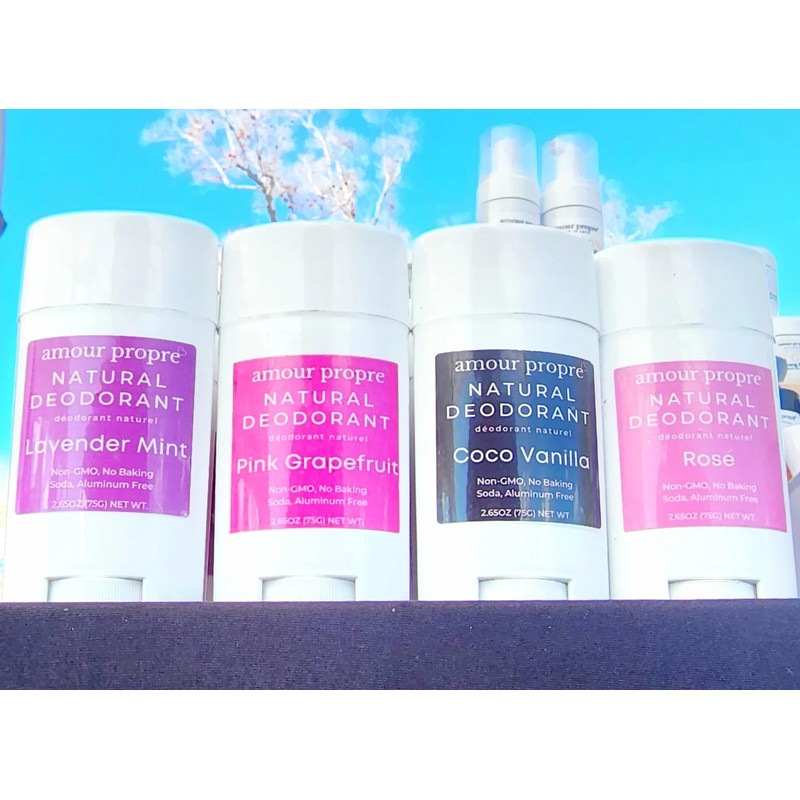 Natural Deodorant | Cornstarch-Free for sensitive skin (Coconut Vanilla)